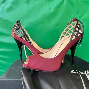 Giuseppe Zanotti Satin Heels